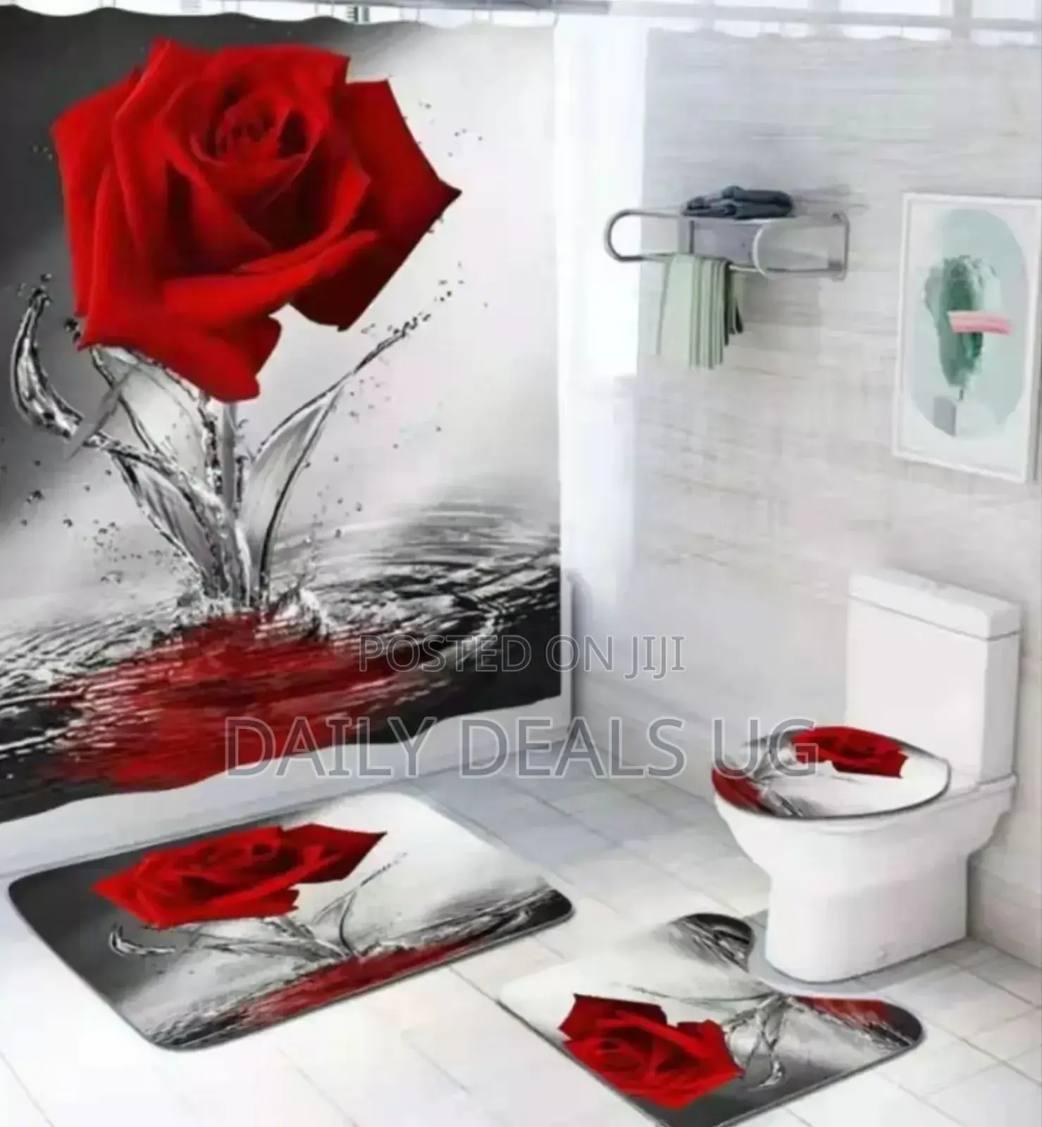 3 PCS Toilet Mat