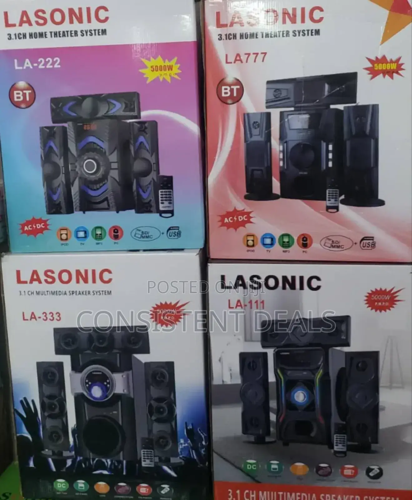 Lasonic Multimedia Sound System/ Woofers