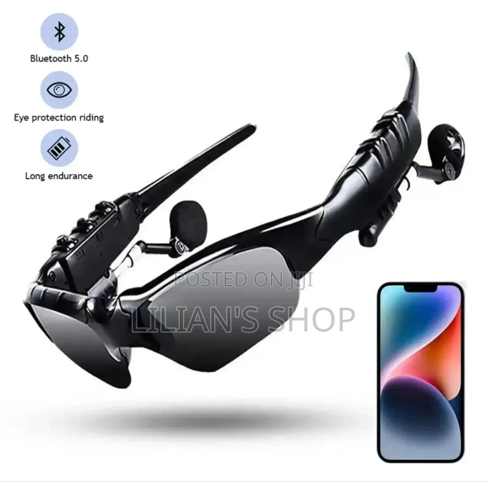 Stereo Mp3 Bluetooth Sunglasses