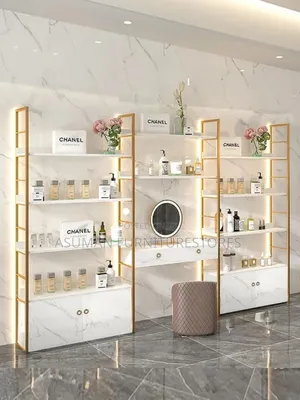 Modern Cosmetics Shelves Call Us On