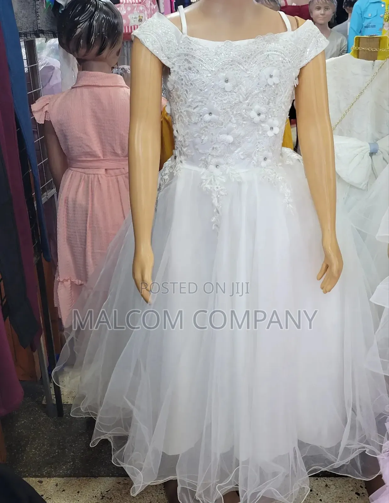 Girls White Part Dresses Up to 15 Years
