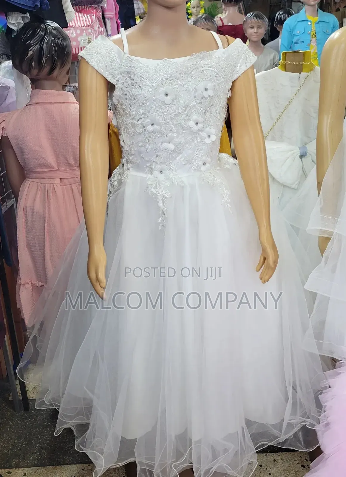 Girls White Part Dresses Up to 15 Years