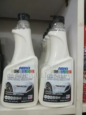 487ml Abro White Colour Car Polish With Light Enhencers