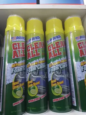 650ml Lime Scent Original Abro All Purpose Car Foam Cleaner
