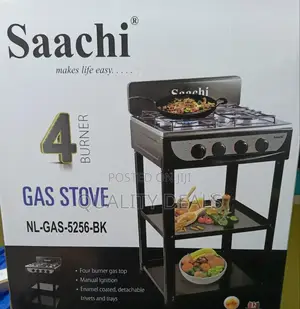 Saachi 4 Burner Gas Cooker