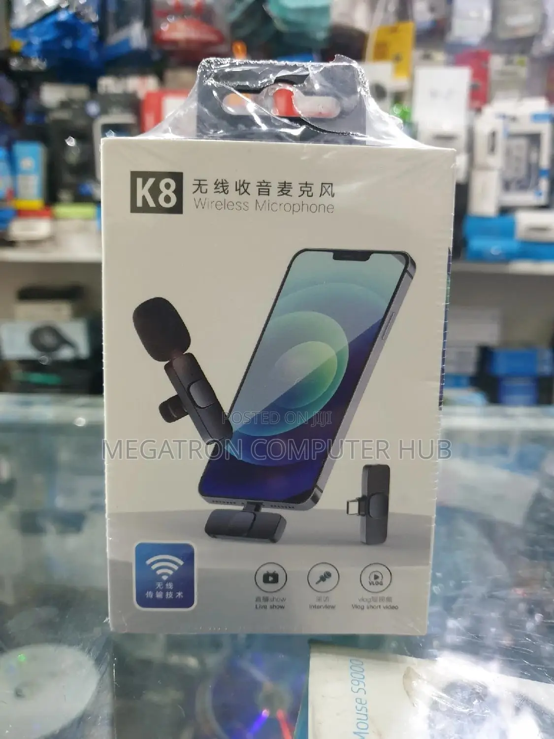 Wireless Microphone for Smartphone and Computers