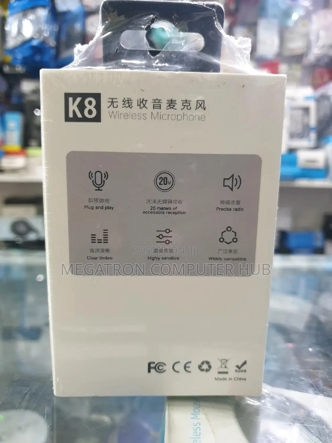 Wireless Microphone for Smartphone and Computers