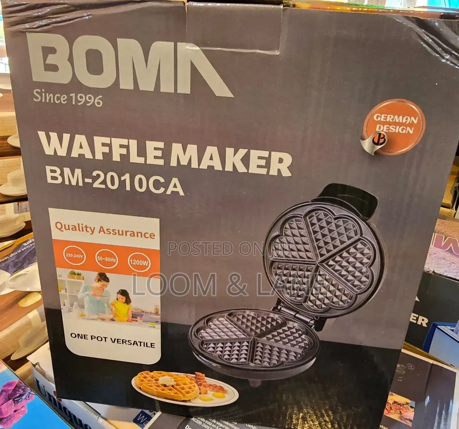 New Boma Waffle Maker