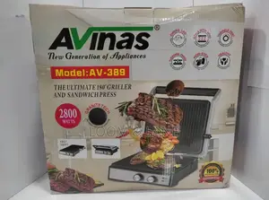 Avinas 180° Griller and Sandwich Press