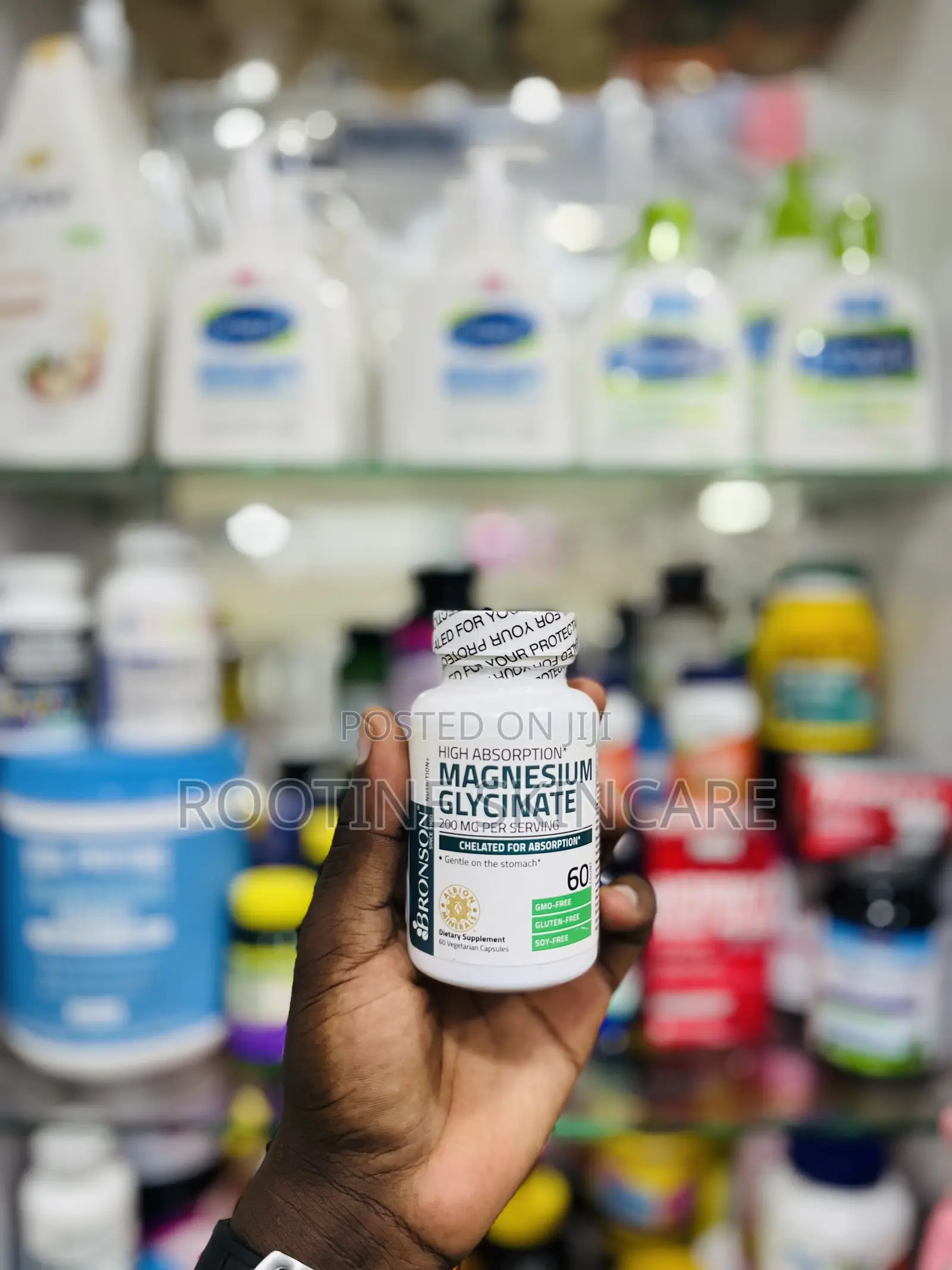 Bronson 200mg Magnesium Glycinate Supplements ( 60 Capsules)