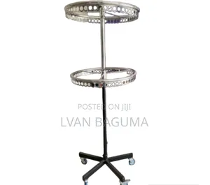 Double Round Clothes Stand / Rack
