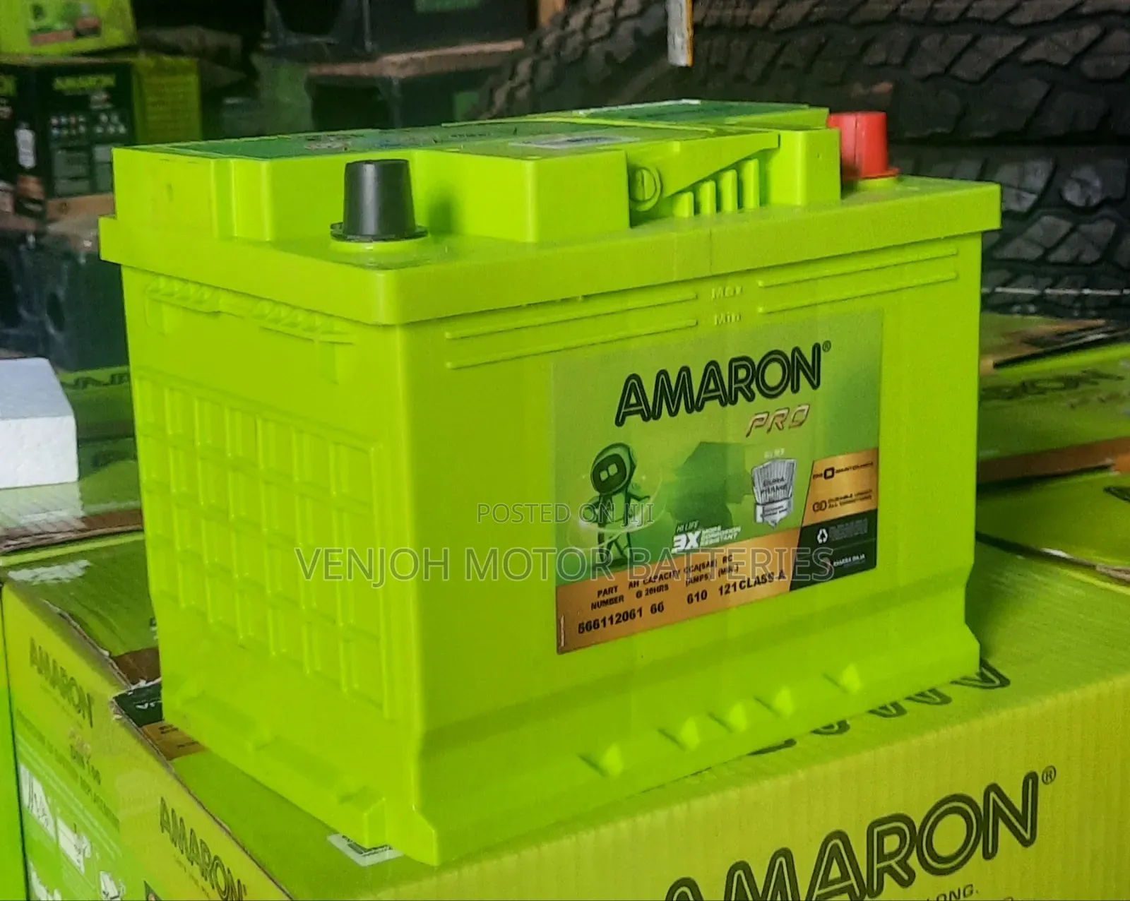 DIN66 Amaron Car Battery