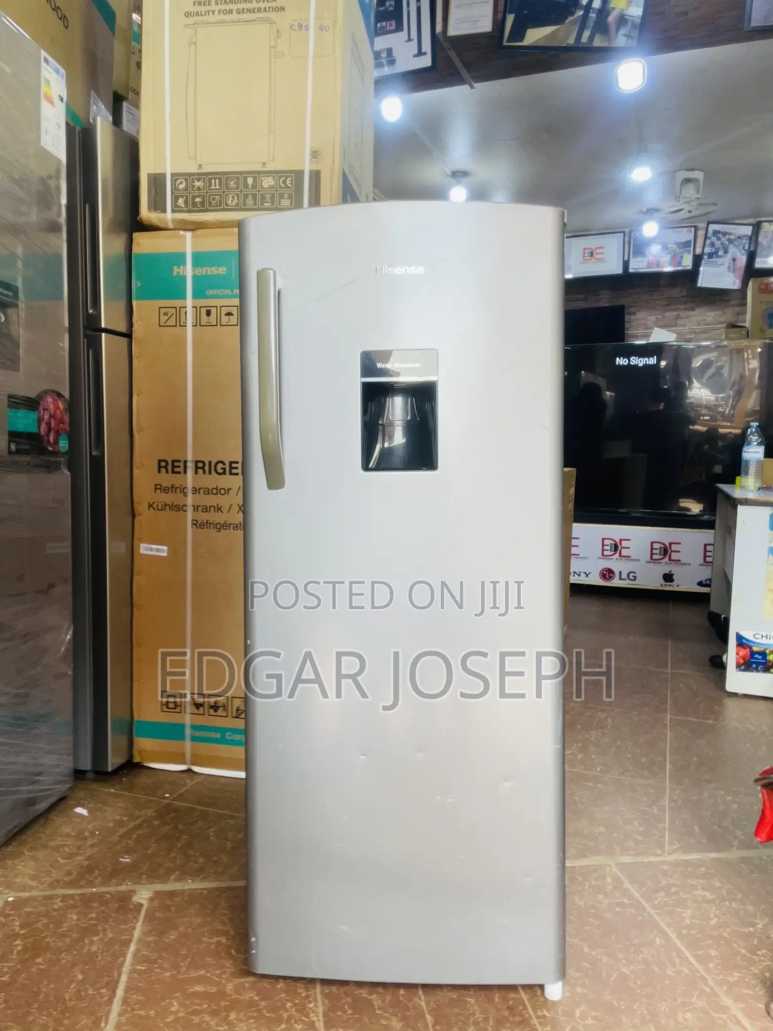 Hisense 229L Refrigerator With Water Dispenser