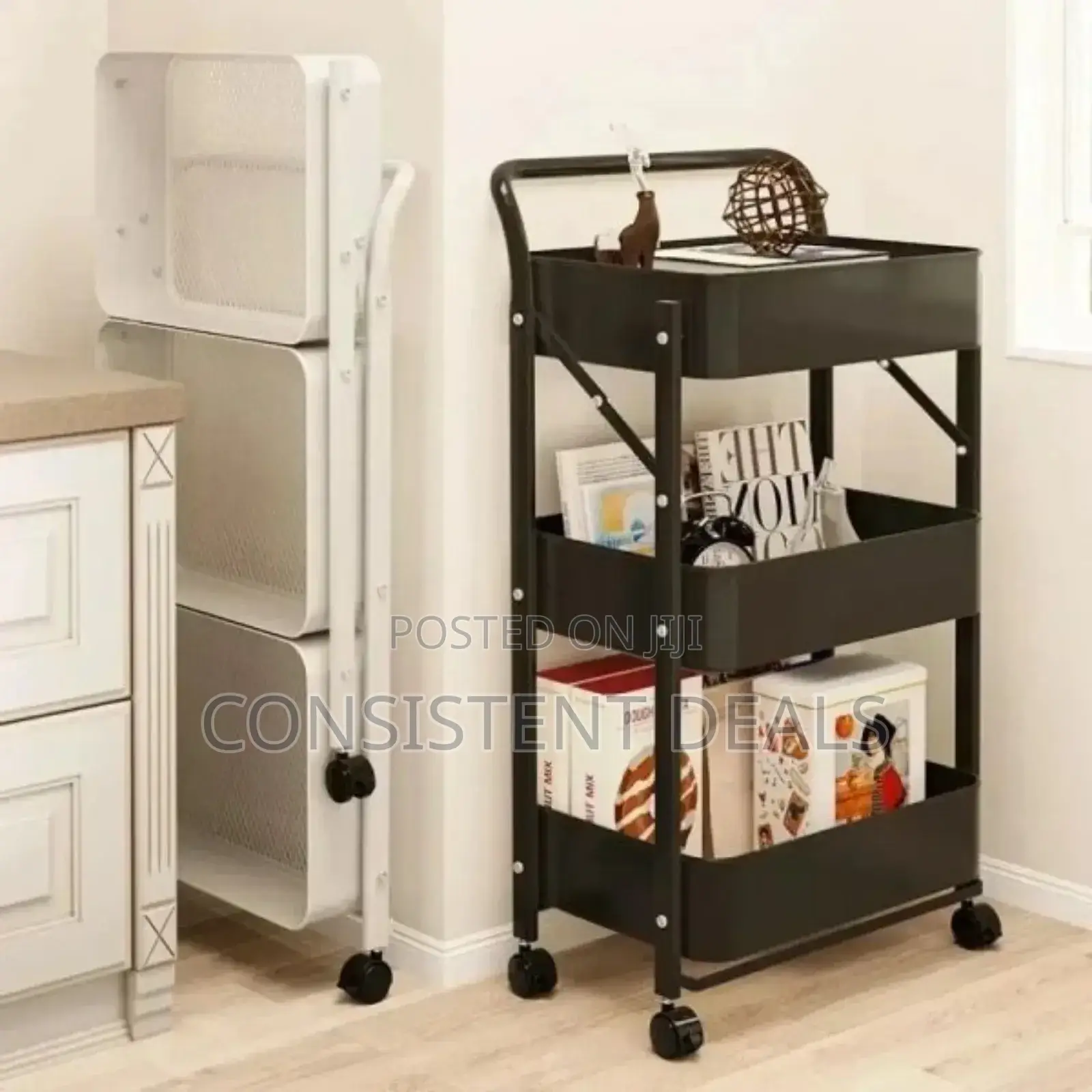 Foldable Document Storage Rack