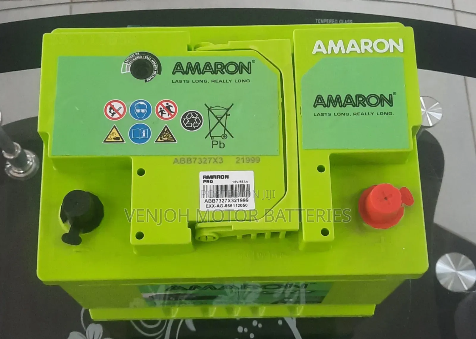 DIN55 Amaron Car Battery