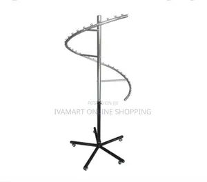 Spiral Clothes Display Stand / Rack - 360° Rotation