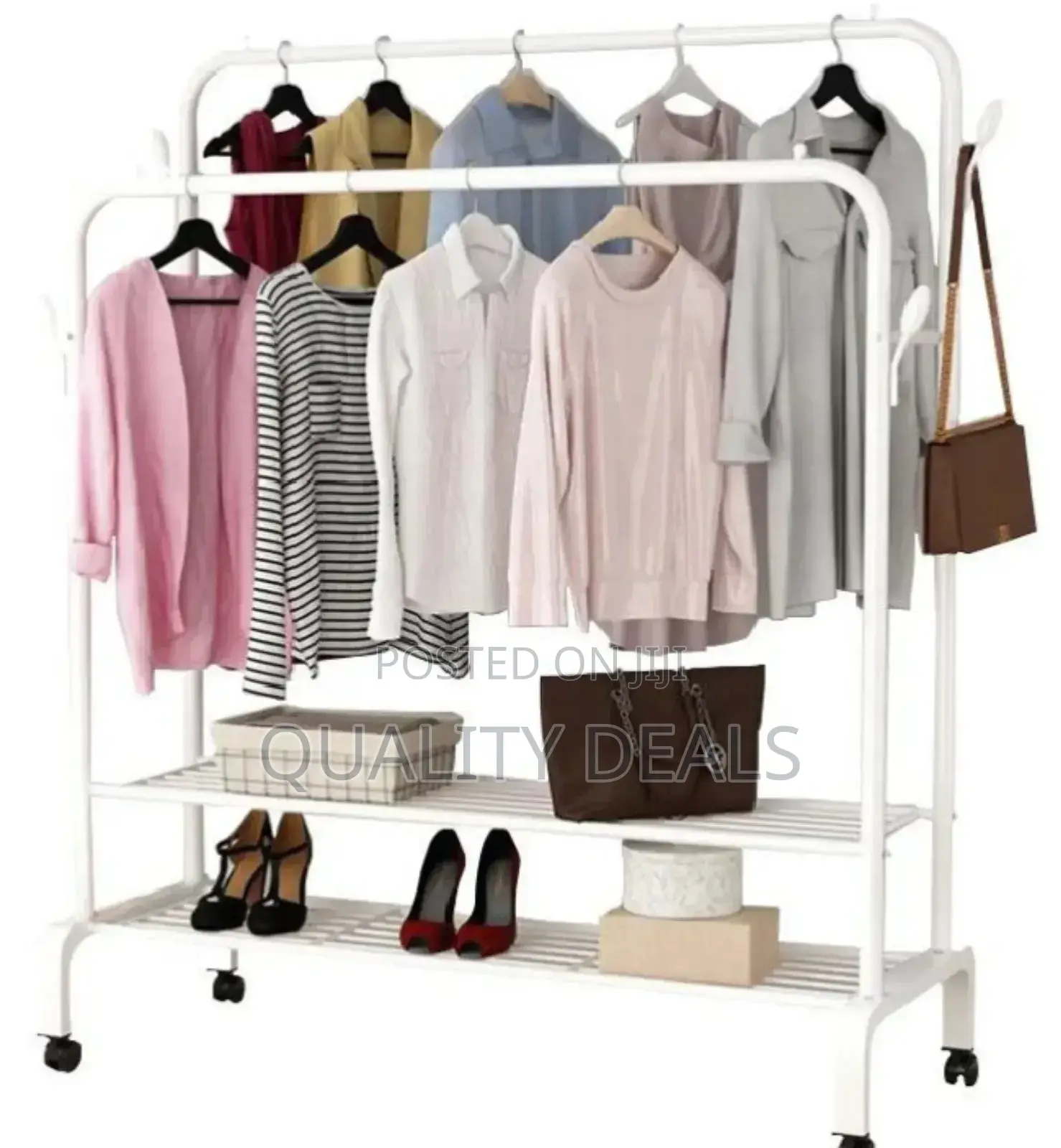 Strong Multi-Purpose Clothes Hanger Rack