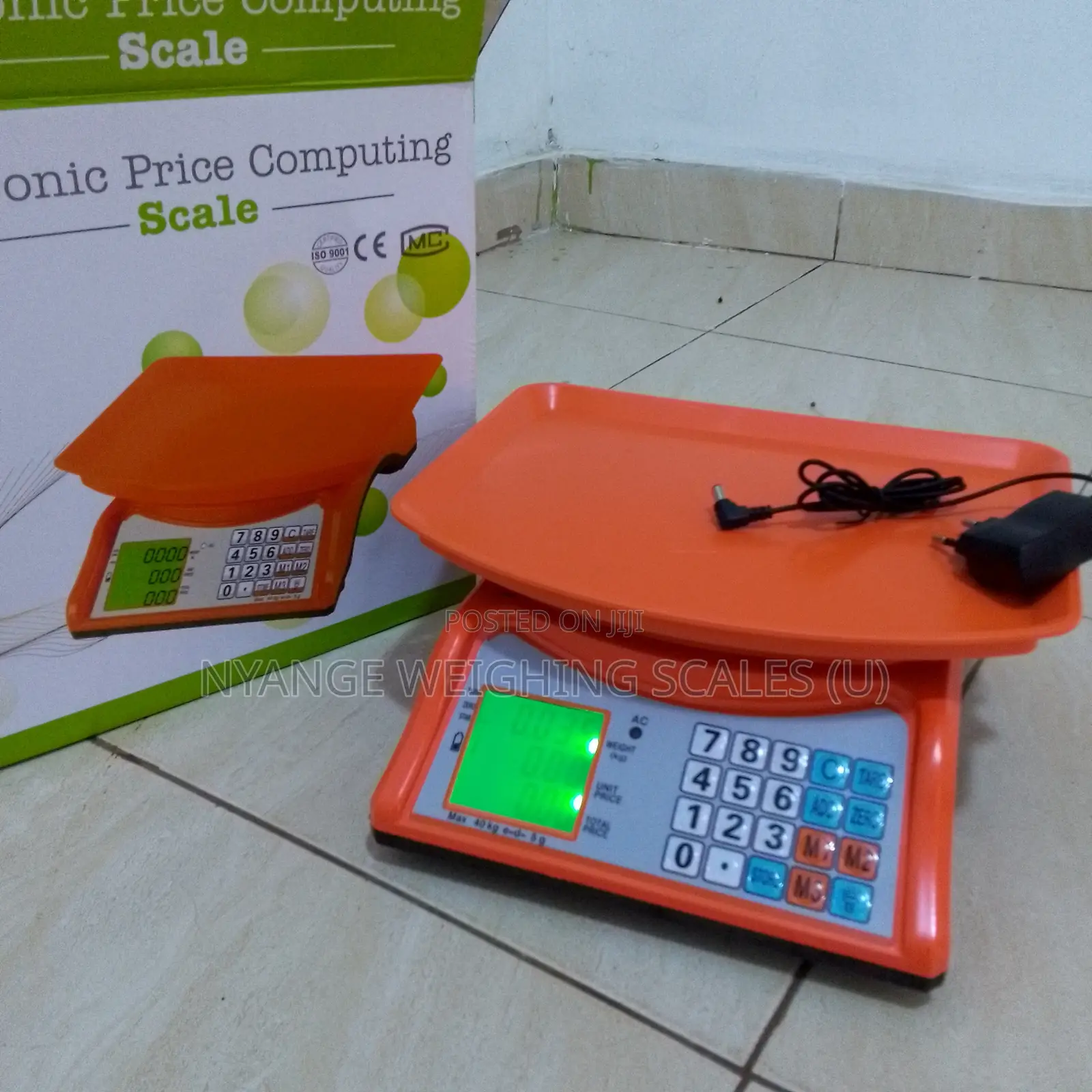 Electronic 40kg Weigh Computing Weighing Scale Portable Weighing Scale