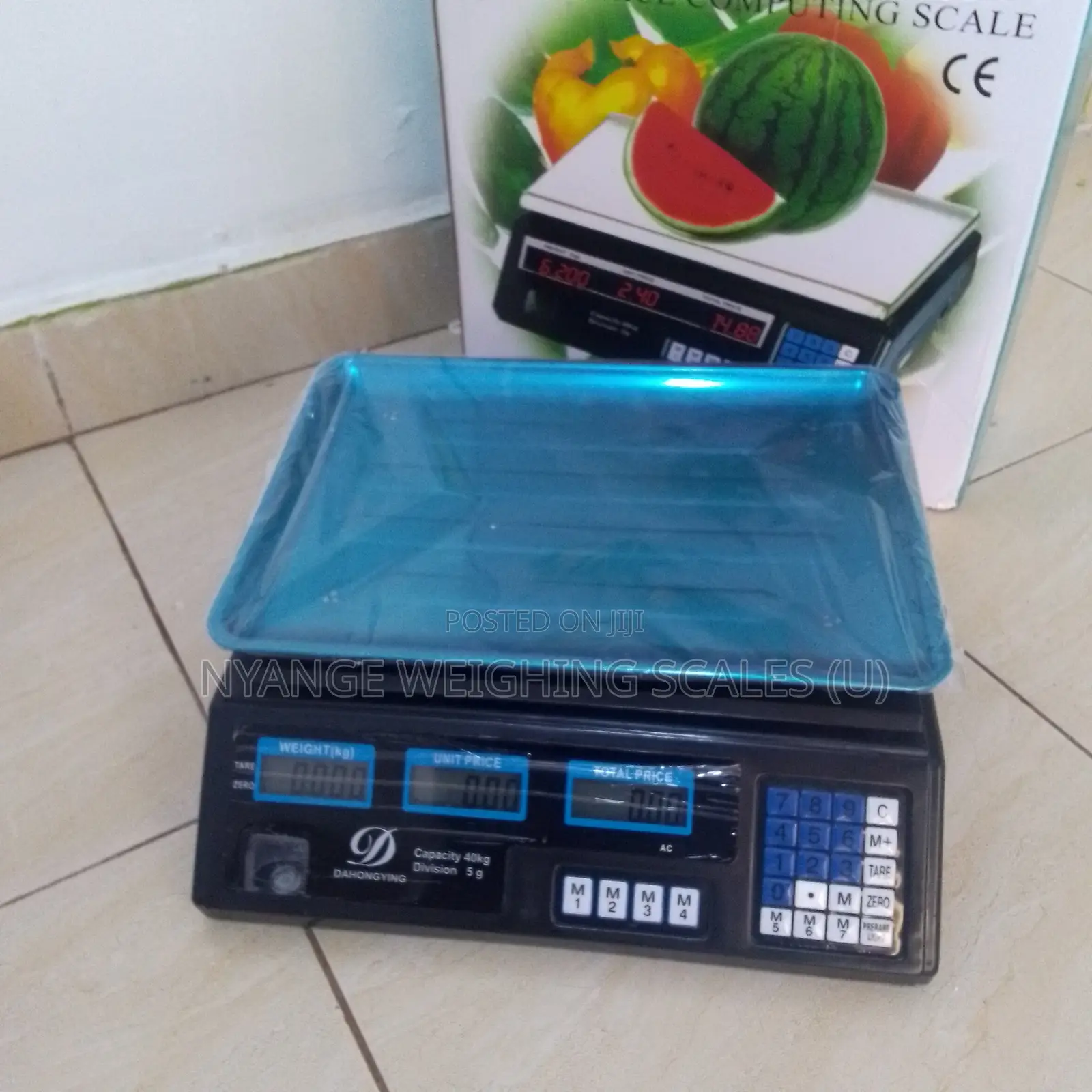 Food Pricing Weighing Scale 40kg Weigh Quality Digital Weighing Scale