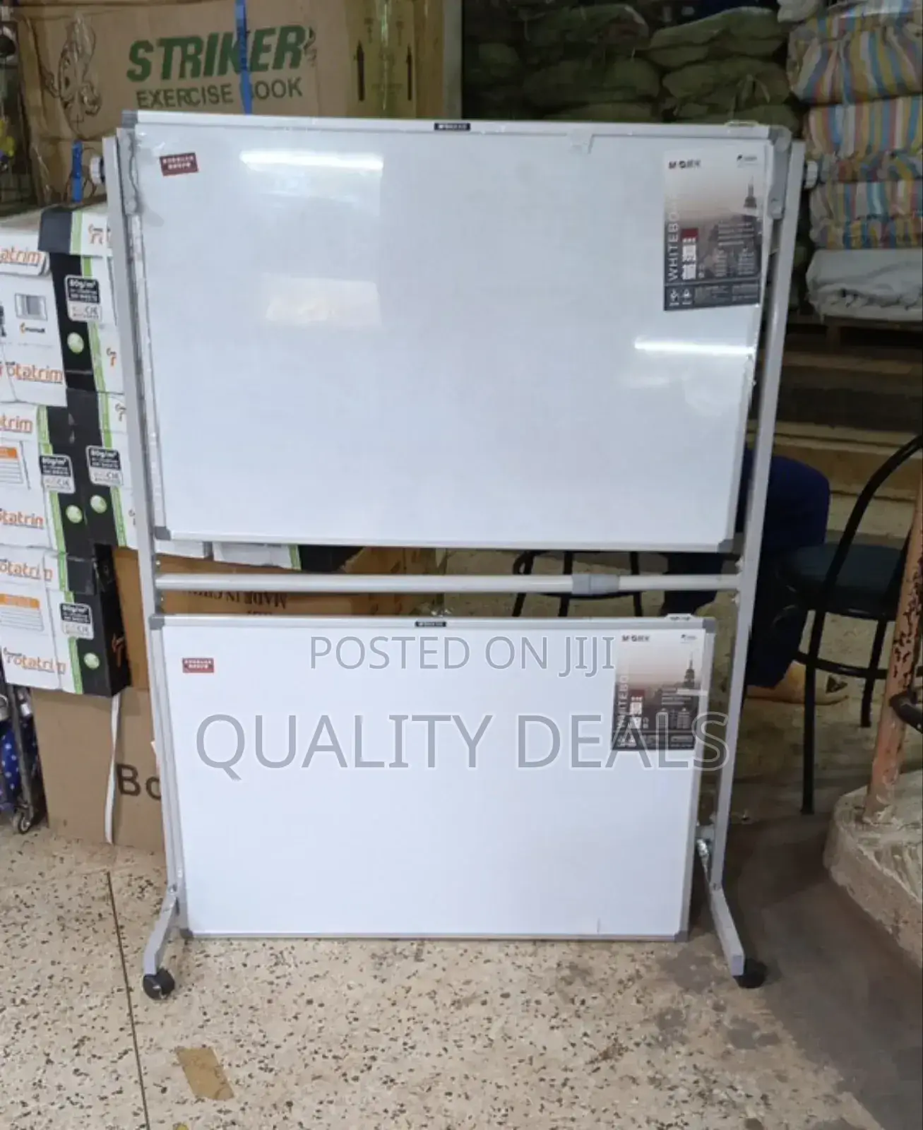 60x90cm White Board With Stand