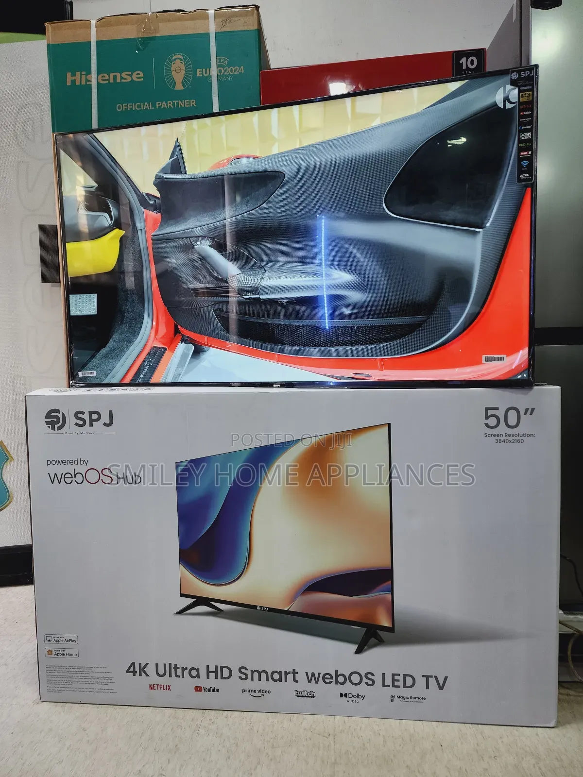 SPJ 50inches Webos Hub Smart TV