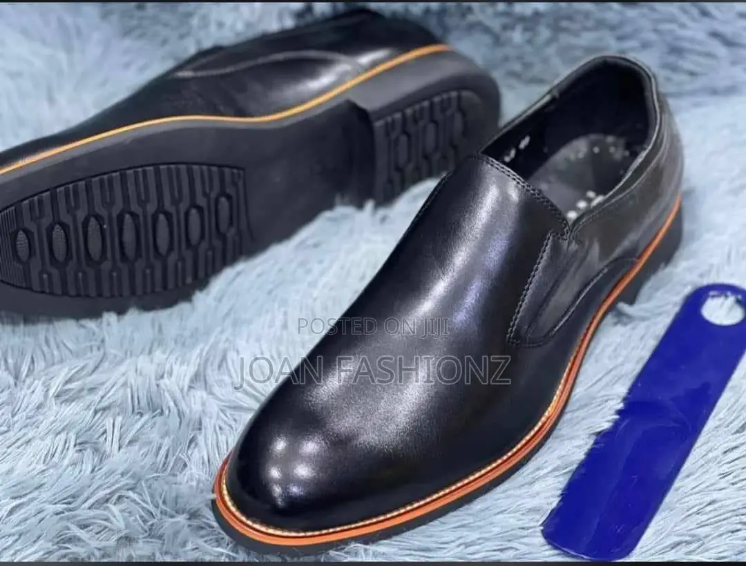 Original Men's Clarks Gentle Shoes-Black