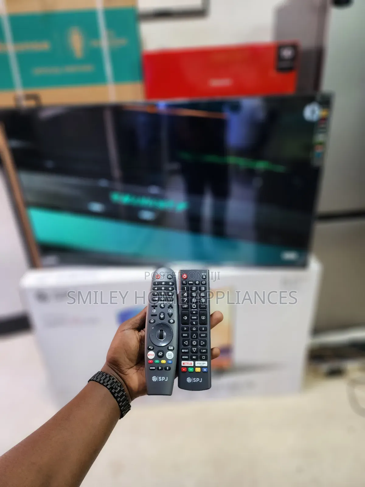Newly Restocked SPJ 50INCHES Smart Tv