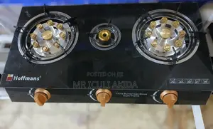 Hoffman's Three Burner Super Flame Gas Cooker Stove