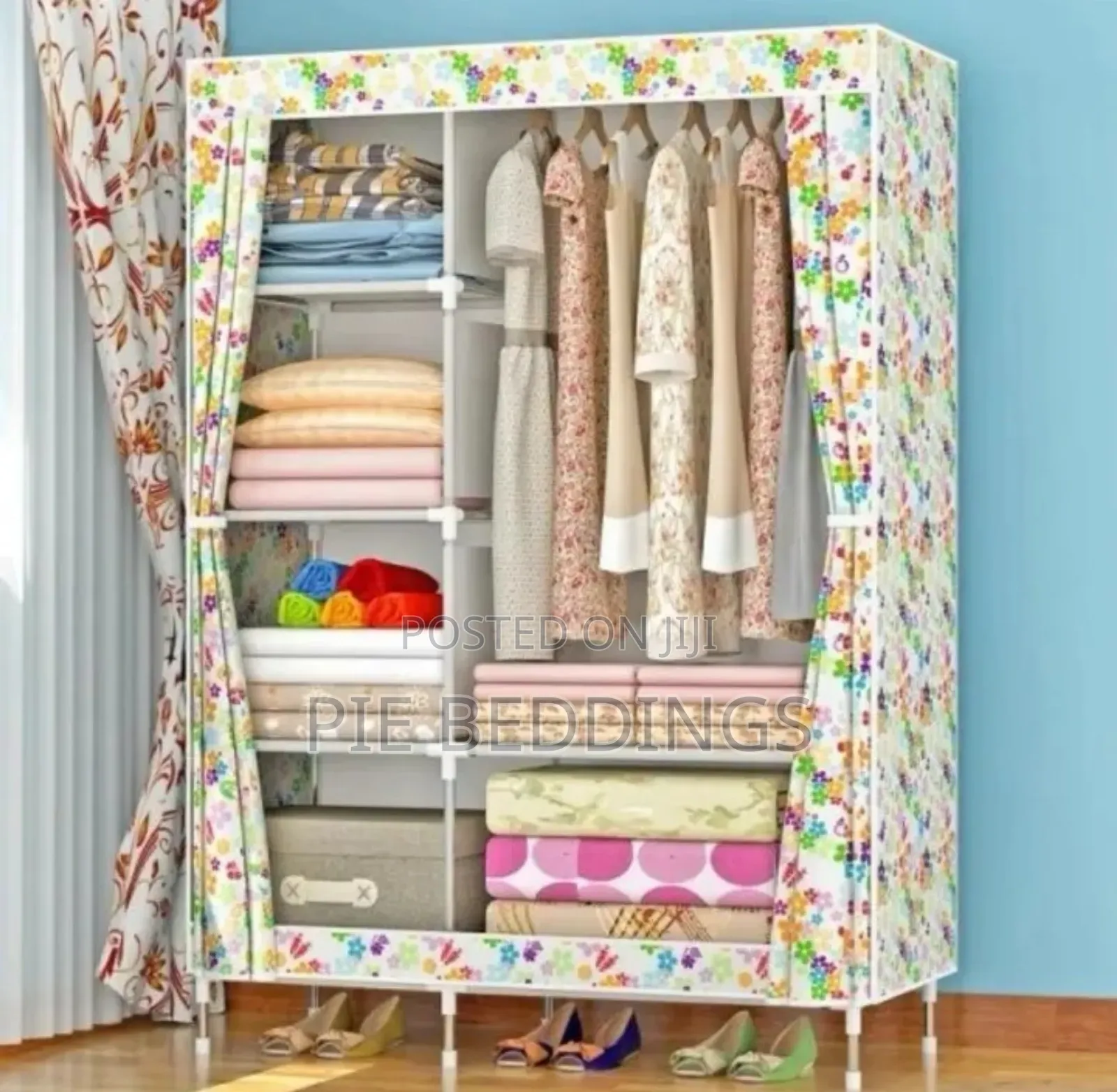 2 Column Metallic Closet