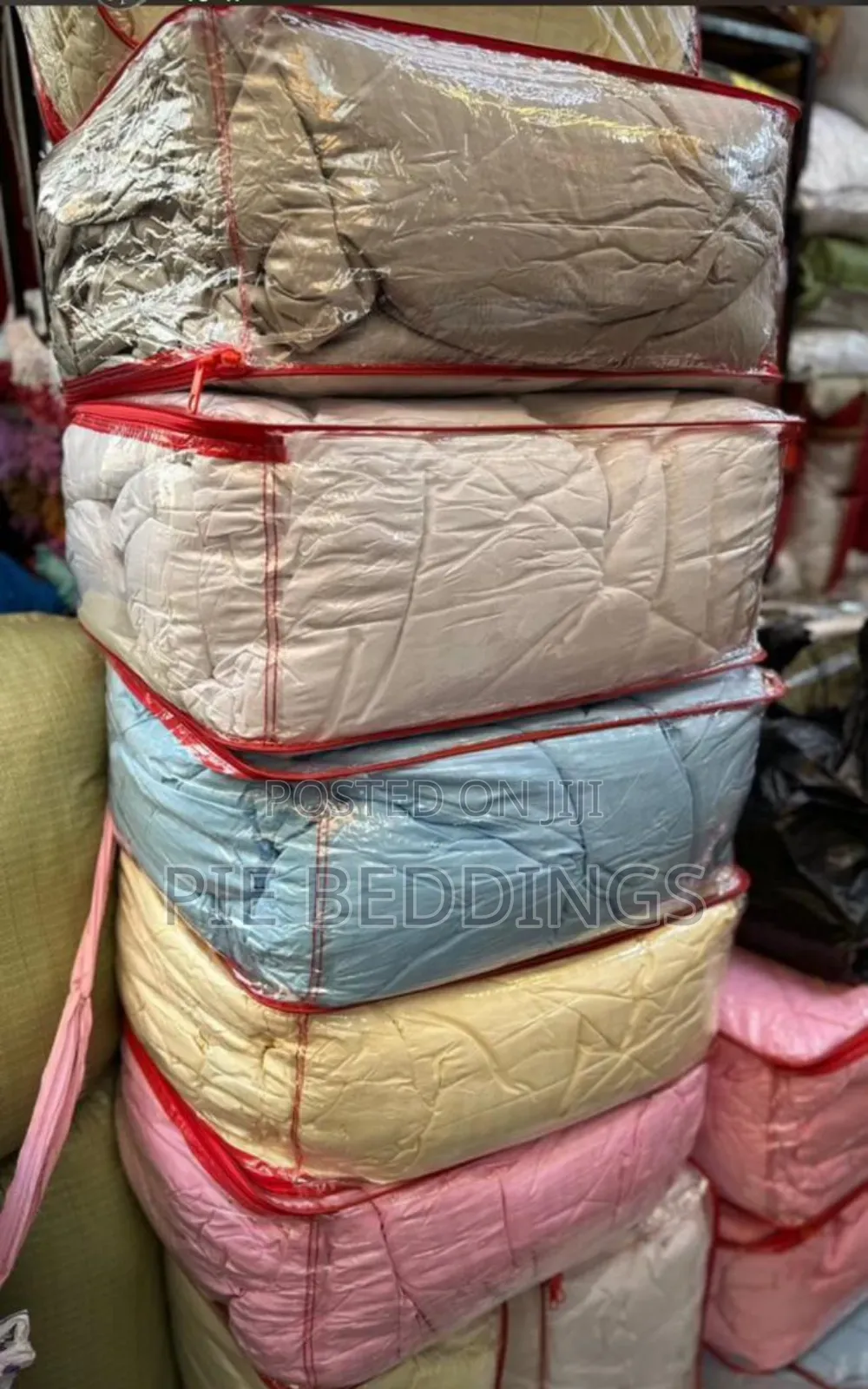 New 5x6 / 6x6 Plain 4pc Bedcovers