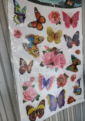 3D Butterfly Wall Deco Stickers