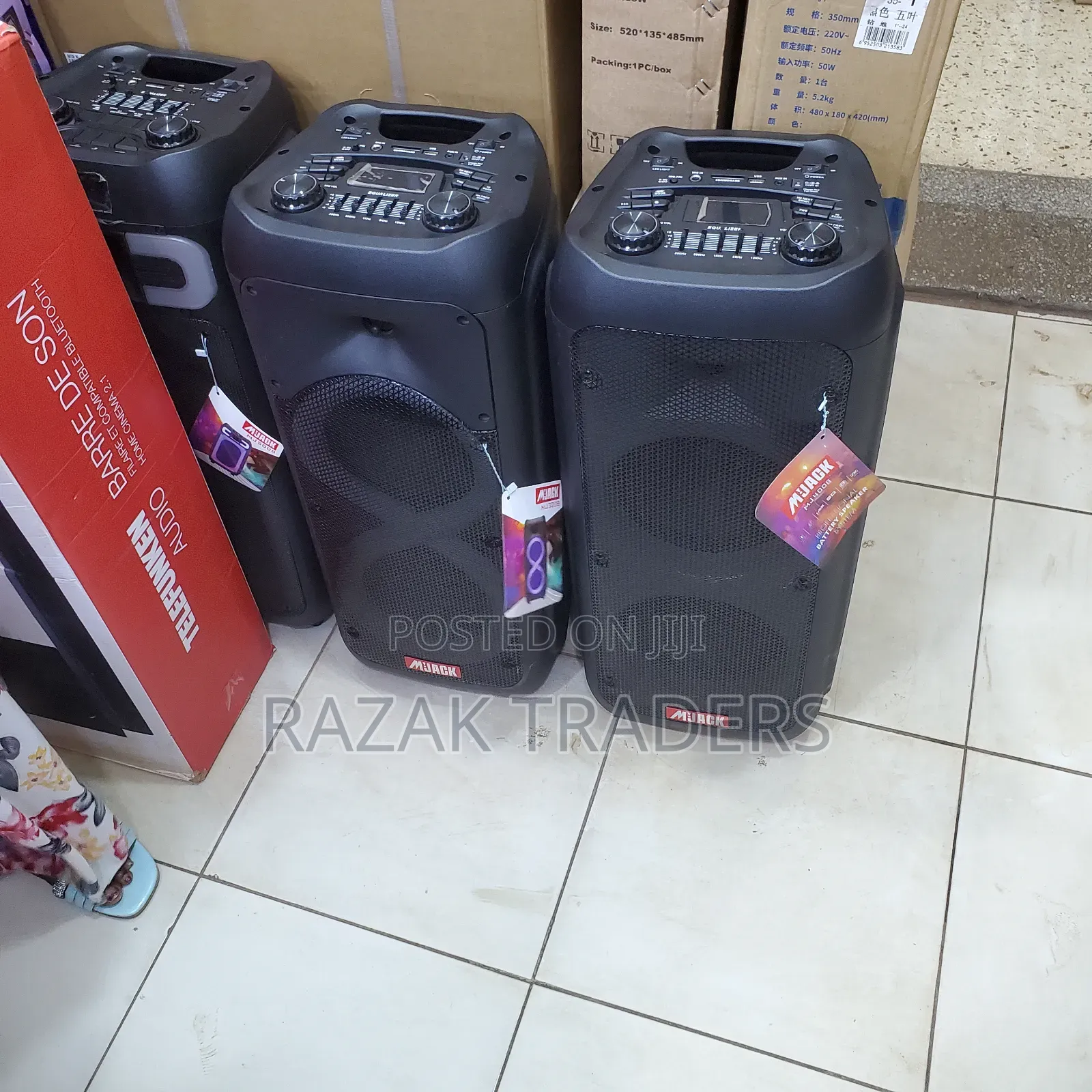 M-Jack MJ 4008 Heavy Bass Speakers