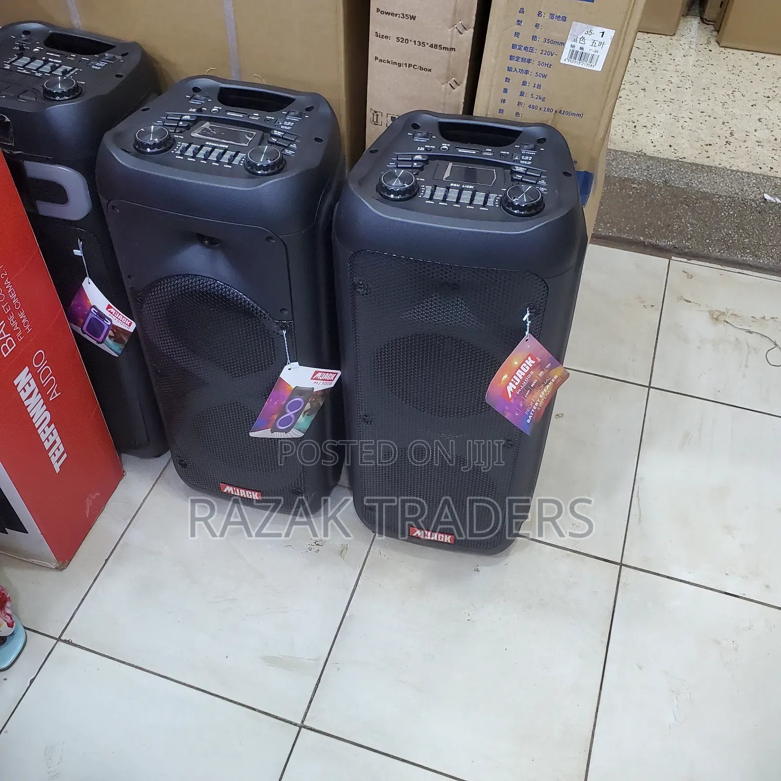 M-Jack MJ 4008 Heavy Bass Speakers