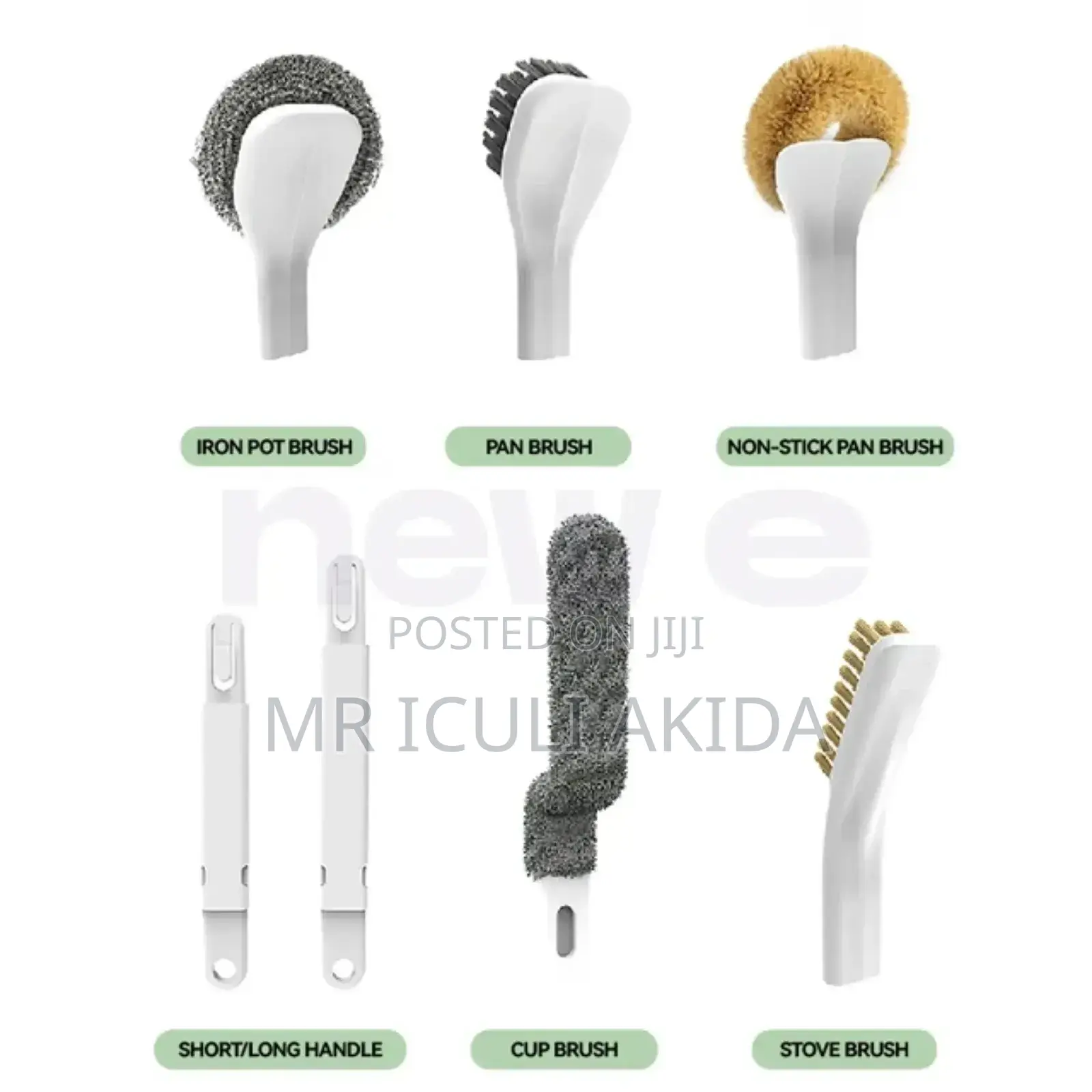 6pcs Kitchen Household Cleaning Brush Tool Set