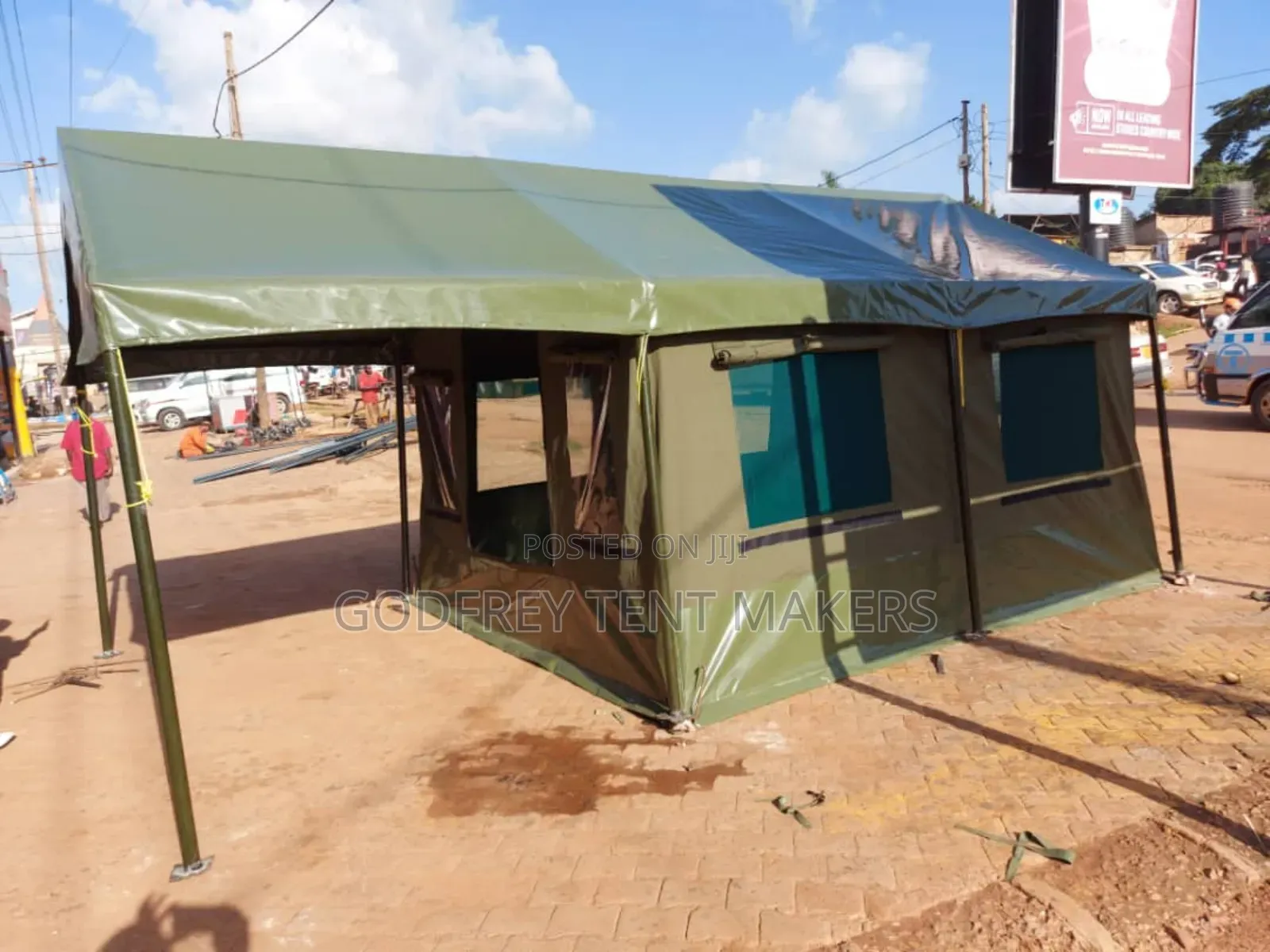 Camping Tent Made in Canvas Material