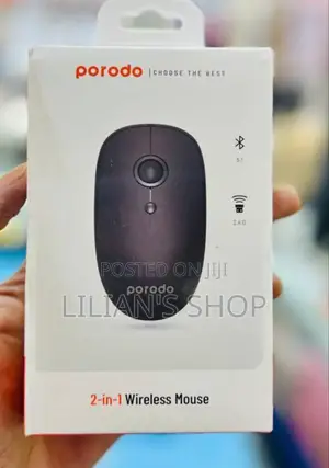 Porodo 2 in 1 Wireless Mouse