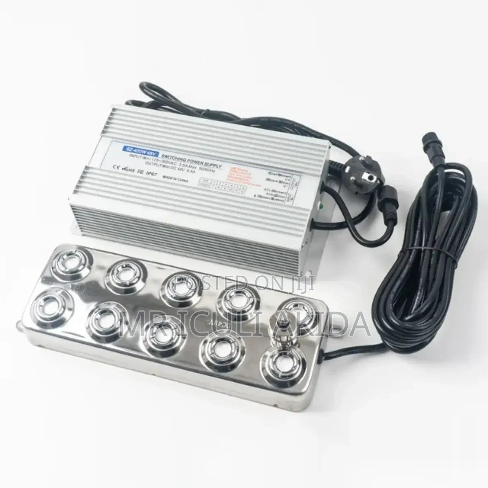 Ultrasonic Mist Fogger Machine WTH Waterproof Power Supply