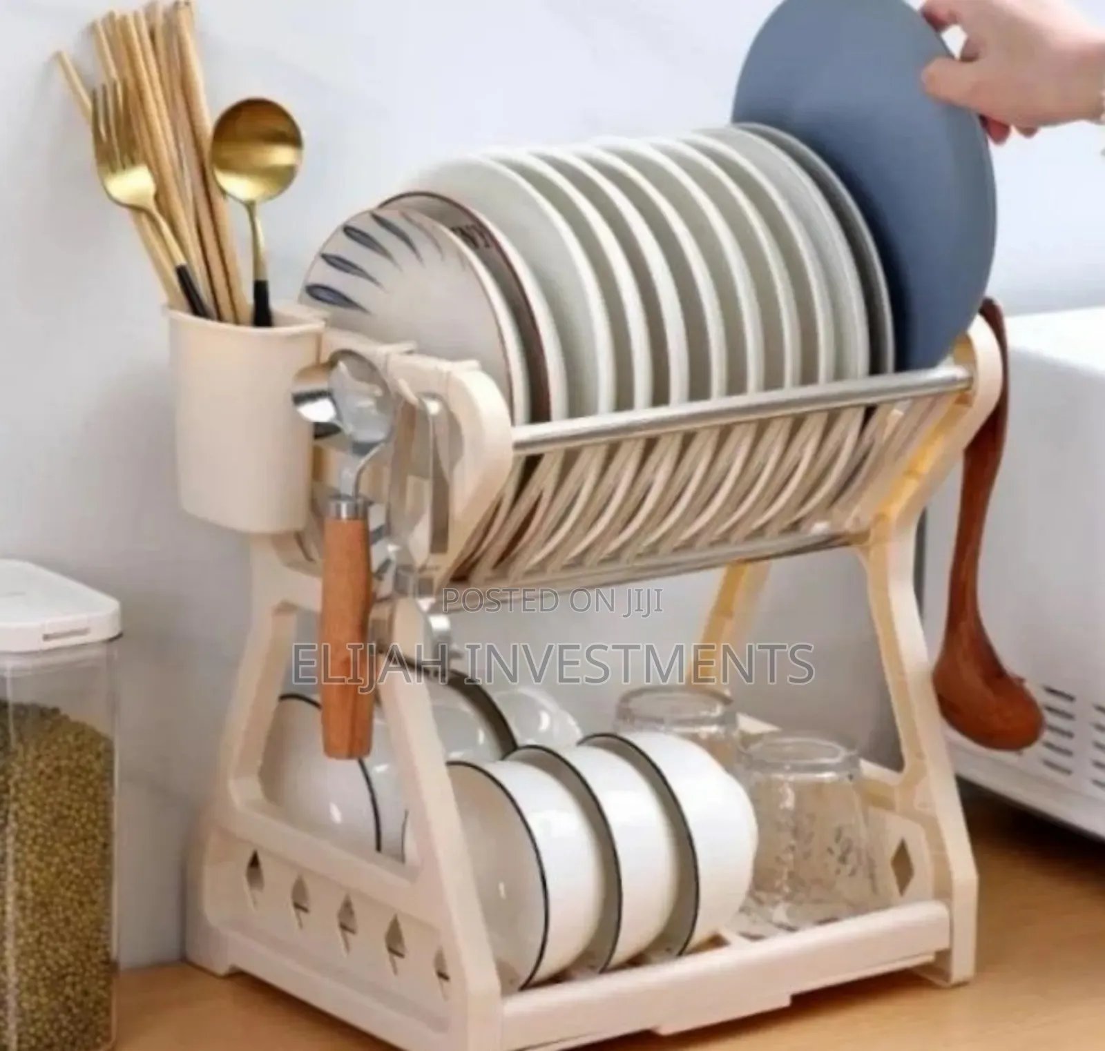Band New Dish/Dinner Plates/Cutlery Racker