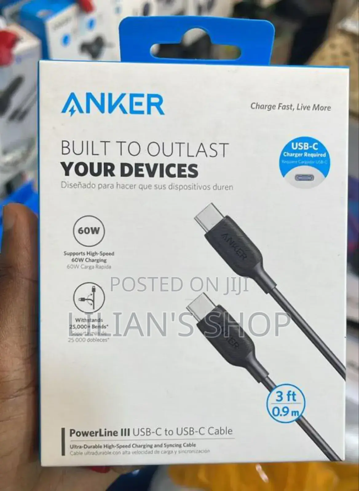 Anker USB C to Usb C Charging Cable