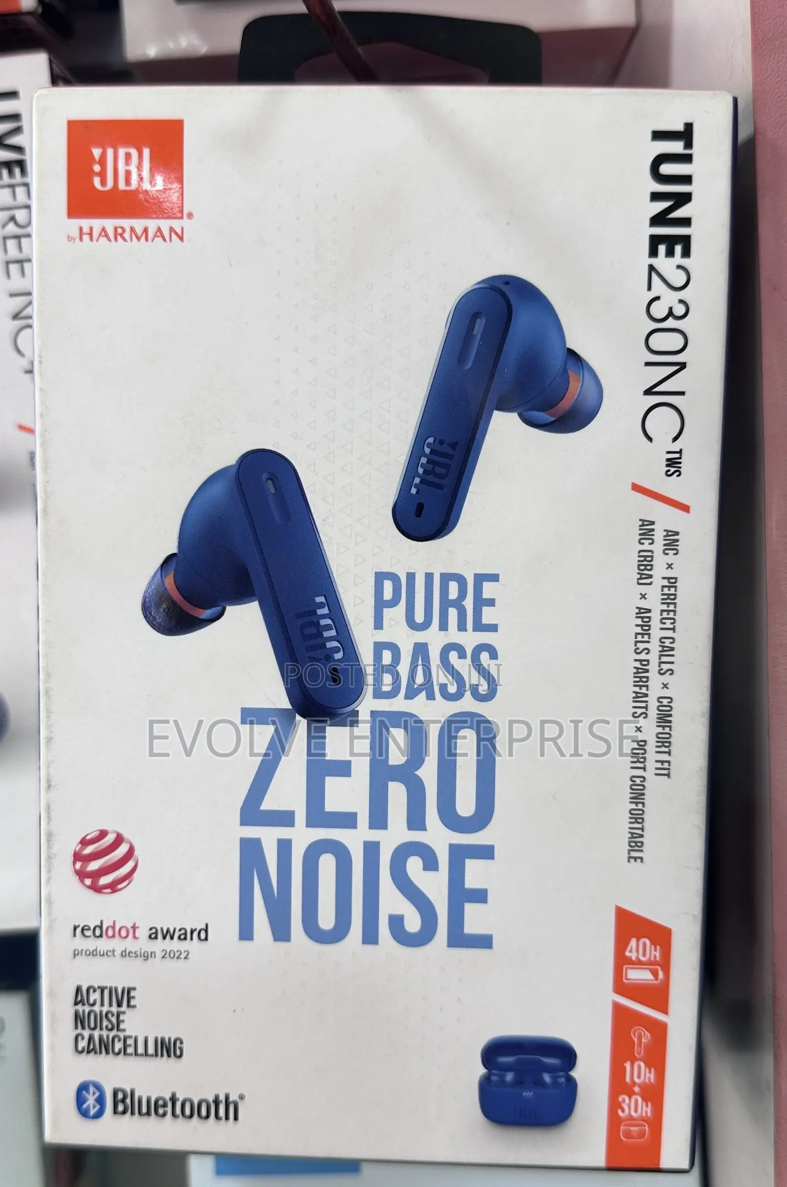 JBL Tune 230nc Wireless Bluetooth Headset