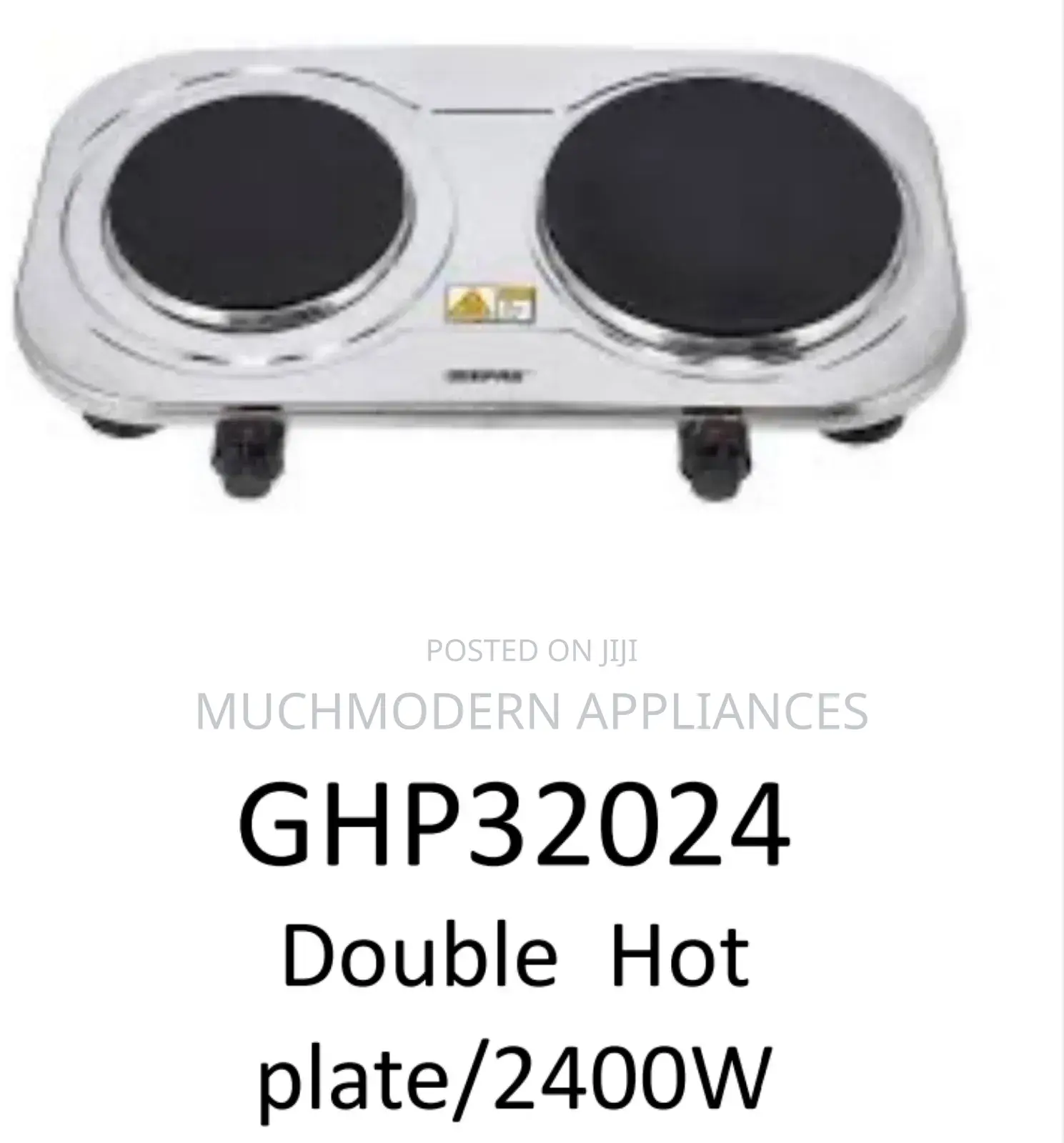 Geepas GHP32024
Double Hot 
Plate/2400w