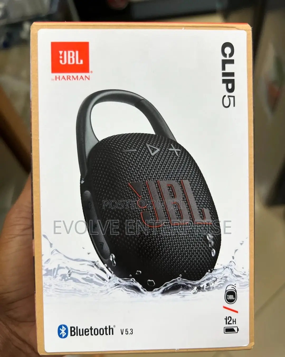 JBL Clip 5 Ultra Portable Bluetooth Speaker
