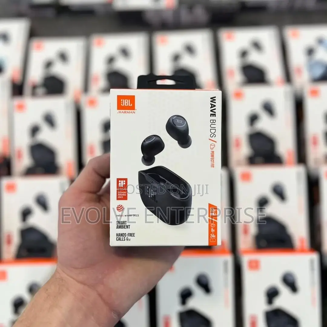 Original JBL Wave Buds Wireless Bluetooth Headphones