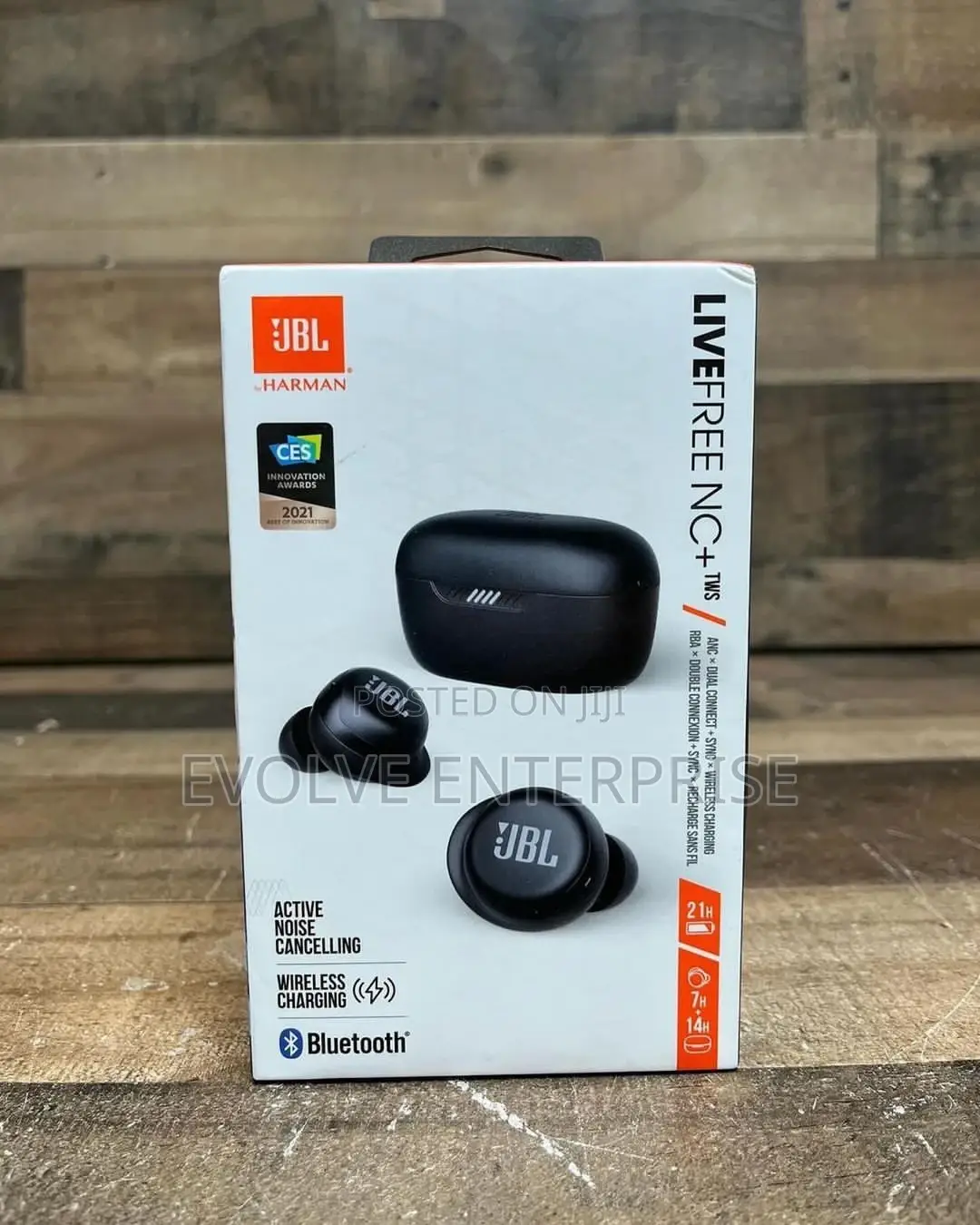 JBL Live Free NC+ Wireless Bluetooth Earphones