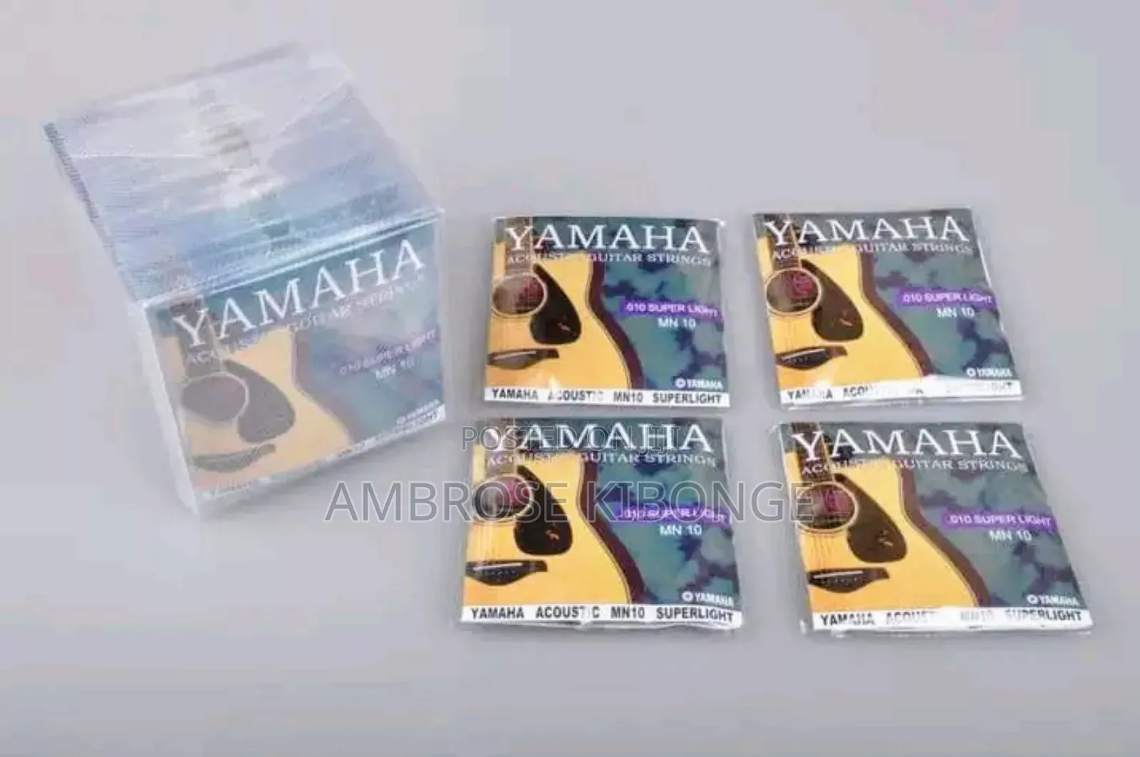 Normal Light Brass Wound AB 12 Acoustic Guitar Strings 6pcs