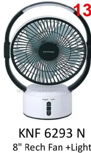 Krypton 8" Rech Fan KNF 6293 +Light