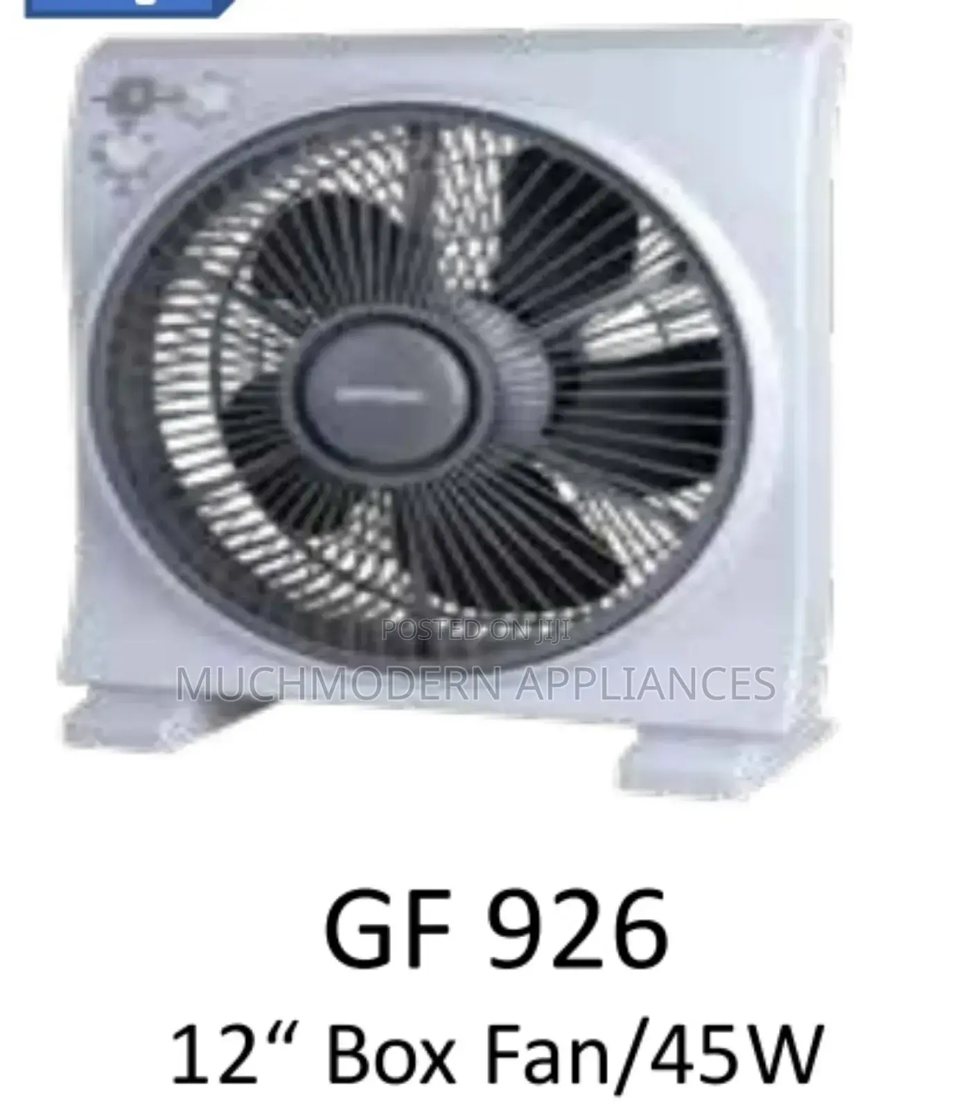 Geepas 12" Box Fan GF 926 /45w