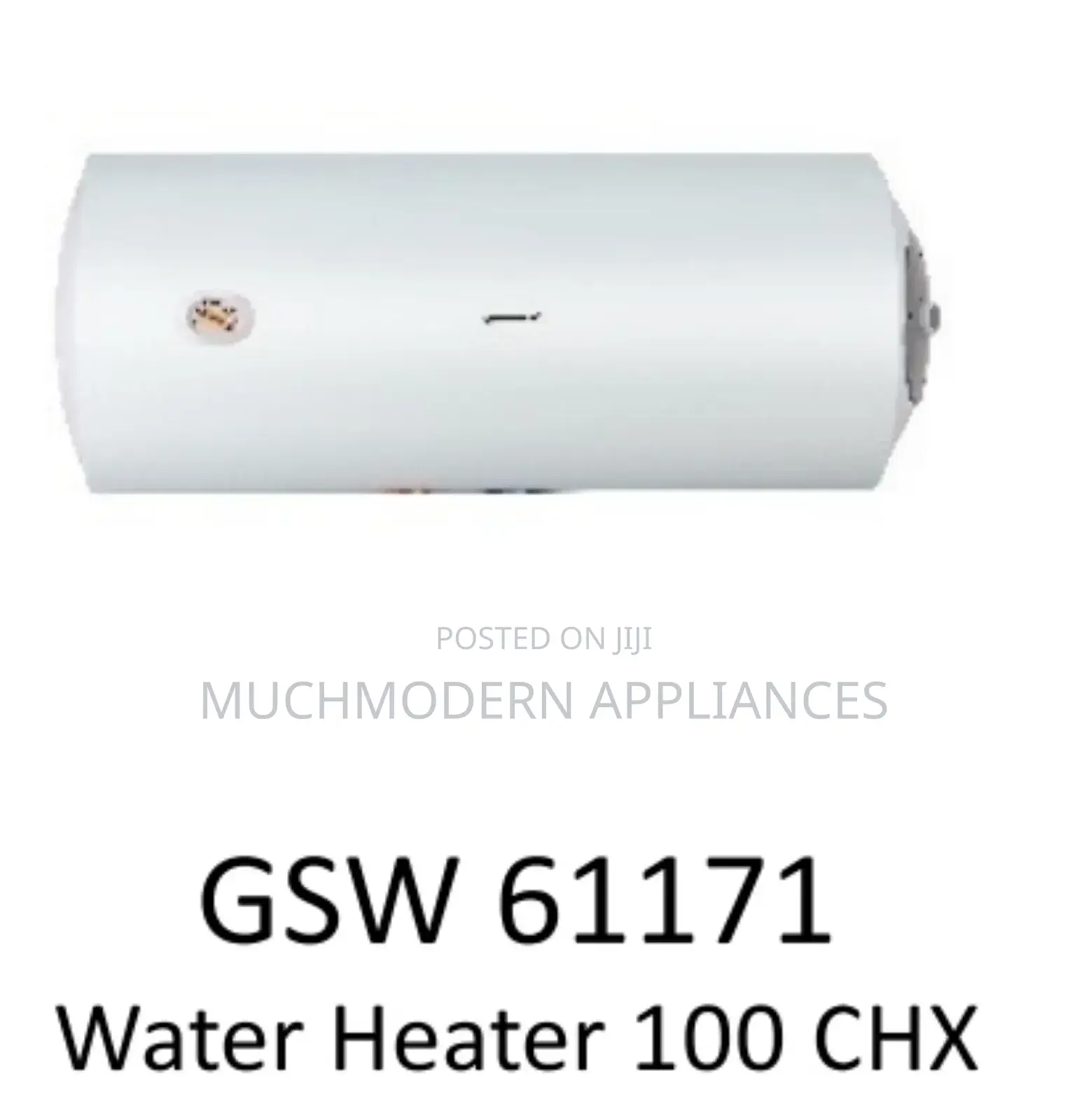 GSW 61171
Water Heater 100 CHX