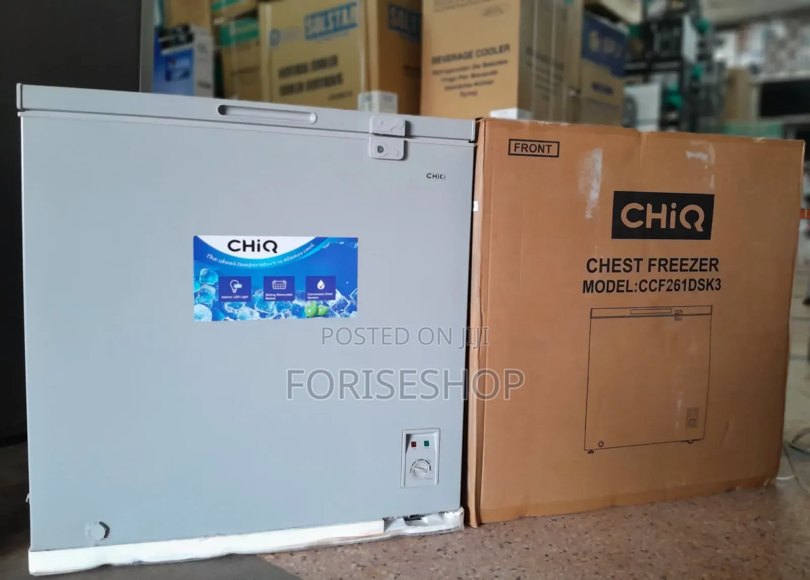 Chiq 260ltr Deep/Chest Freezers Available