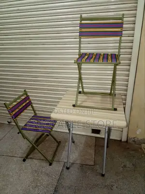 Set of Foldable Chairs and Table(Camping)
